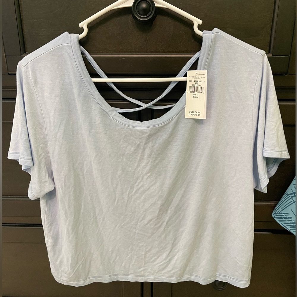 Light blue super soft shirt
